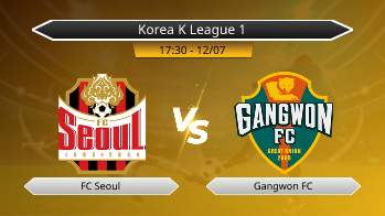 Korea K League 1 - FC Seoul vs Gangwon FC